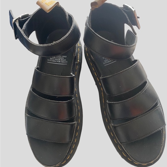 Dr. Martens Shoes - Dr.Martens Black Vegan " Clarissa ll" Size 9